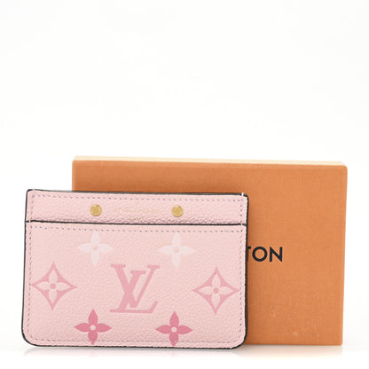 Louis Vuitton Empreinte Monogram Giant By The Pool Card Holder Bouton De Rose 8 of 8