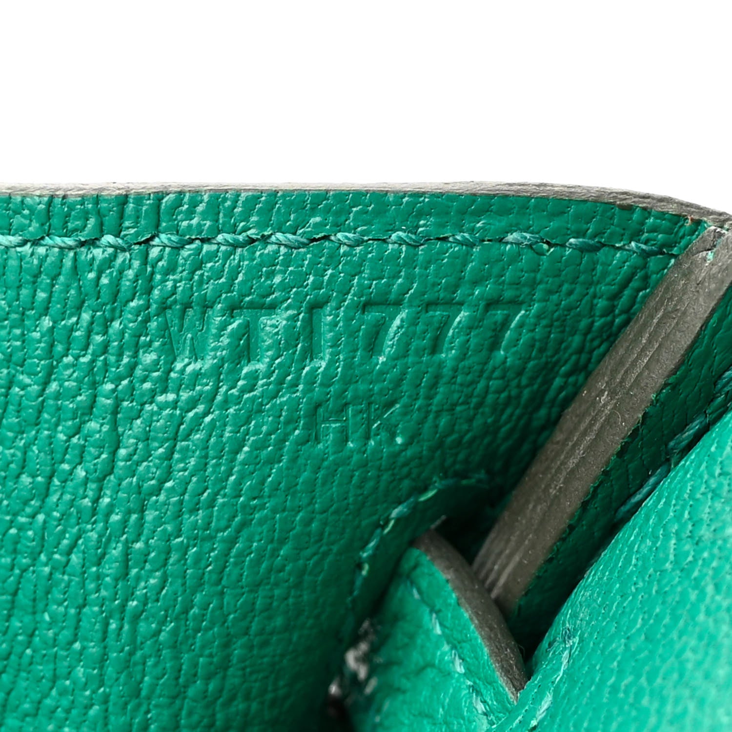 Hermes Togo Birkin 25 Vert Vertigo 7 of 11
