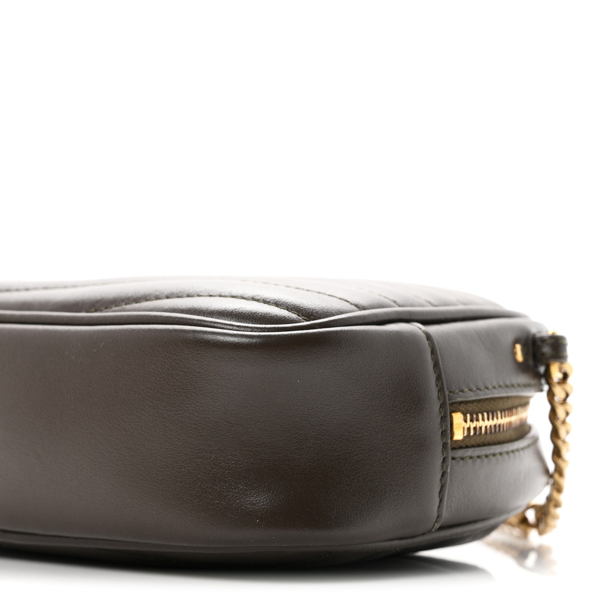 Saint Laurent Calfskin Matelasse Monogram Mini Lou Camera Bag Light Musk 10 of 11