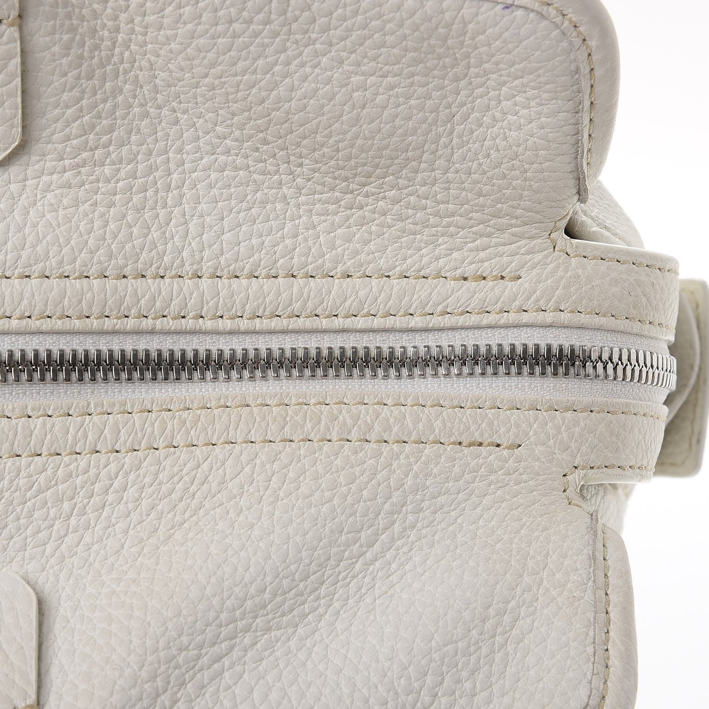 Goyardine Sac Hardy Pet Carrier PM White