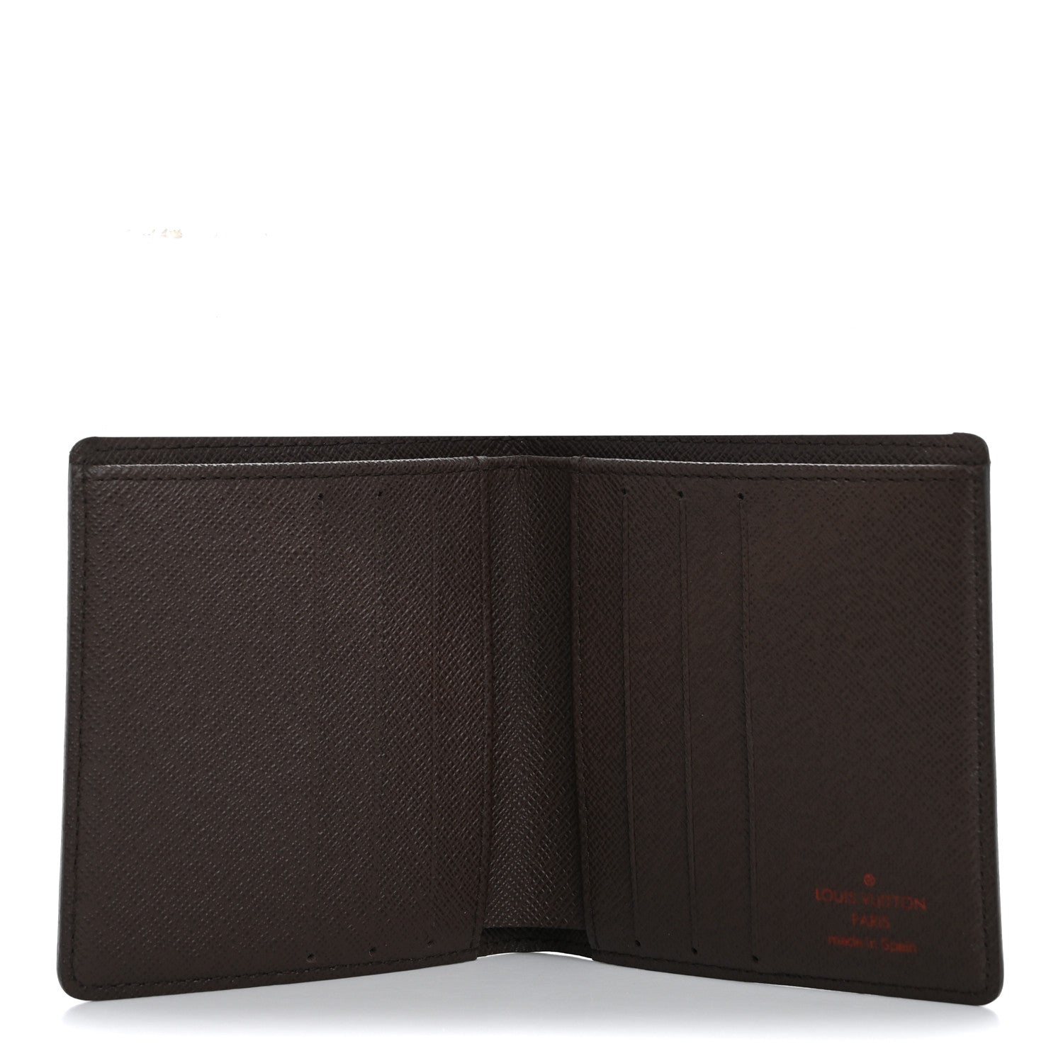 Louis Vuitton Damier Ebene Porte-Billets 6 Card Bi-Fold Wallet 5 of 8
