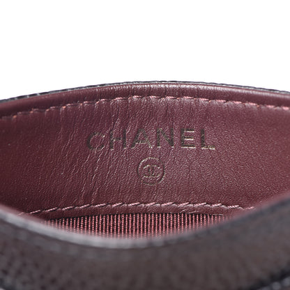 Chanel Caviar Quilted Card Holder Black 6 of 9