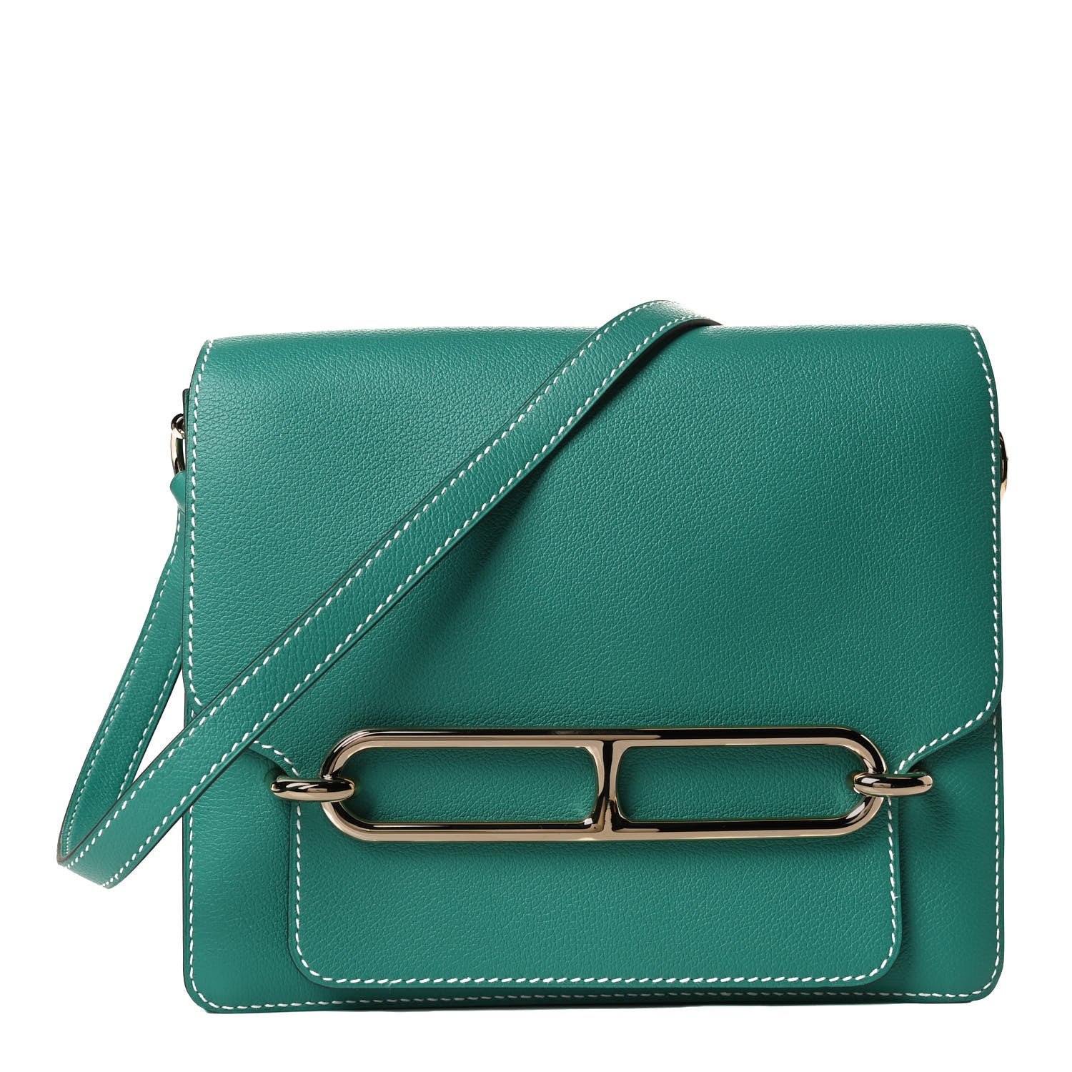 Hermes Evercolor Sac Roulis 23 Vert Verone 1 of 9