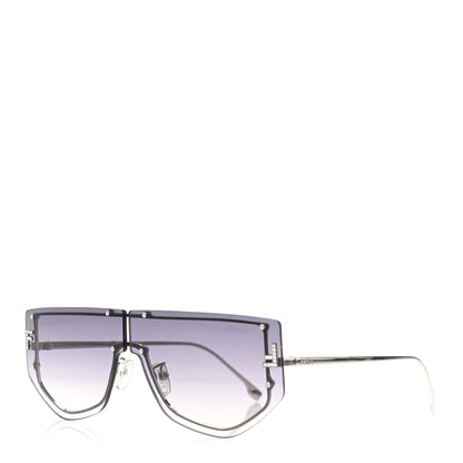 Fendi Metal Fendi First Sunglasses FE 40096U Black 1 of 8