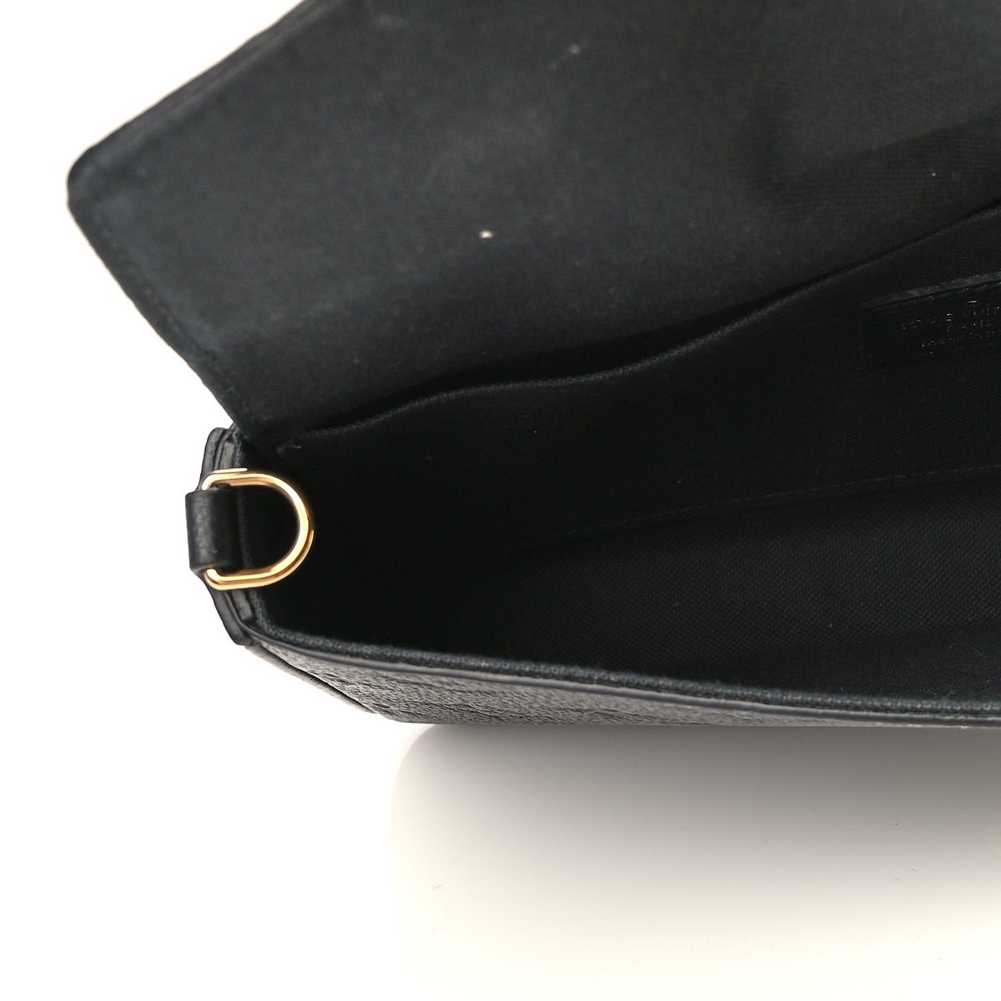 Empreinte Pochette Felicie Chain Wallet Black