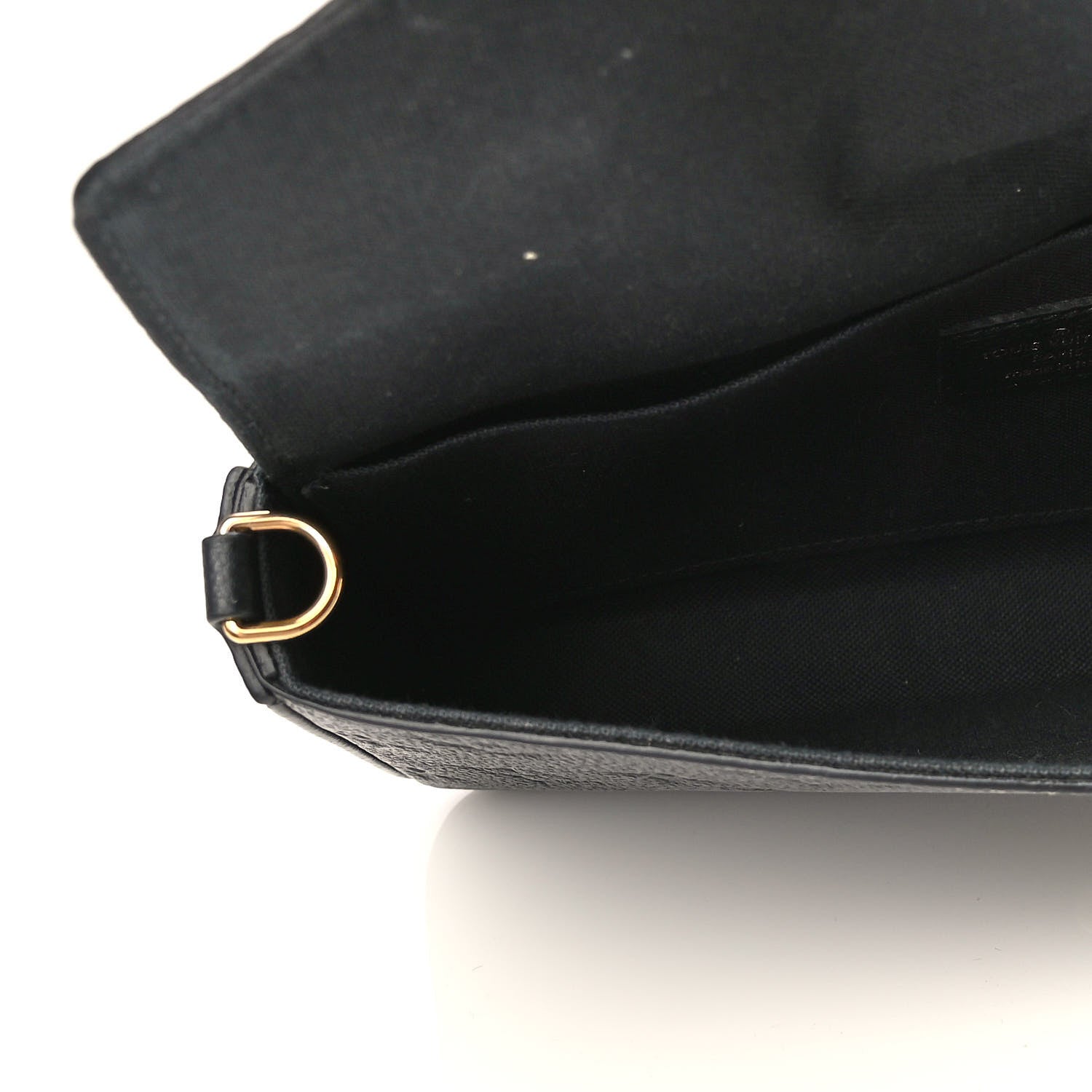 Louis Vuitton Empreinte Pochette Felicie Chain Wallet Black 5 of 5