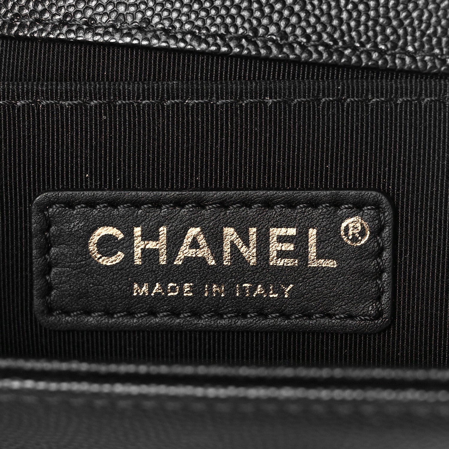Chanel Caviar Quilted Small Boy Flap Black 6 of 9