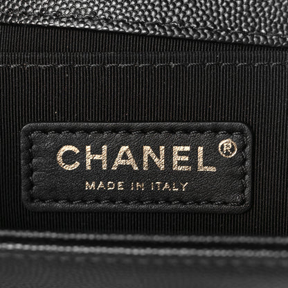 Chanel Caviar Quilted Small Boy Flap Black 6 of 9