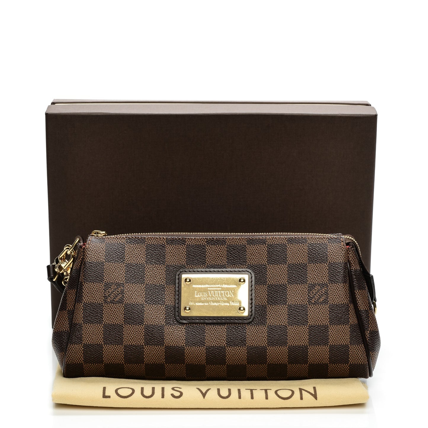 Damier Ebene Eva Clutch