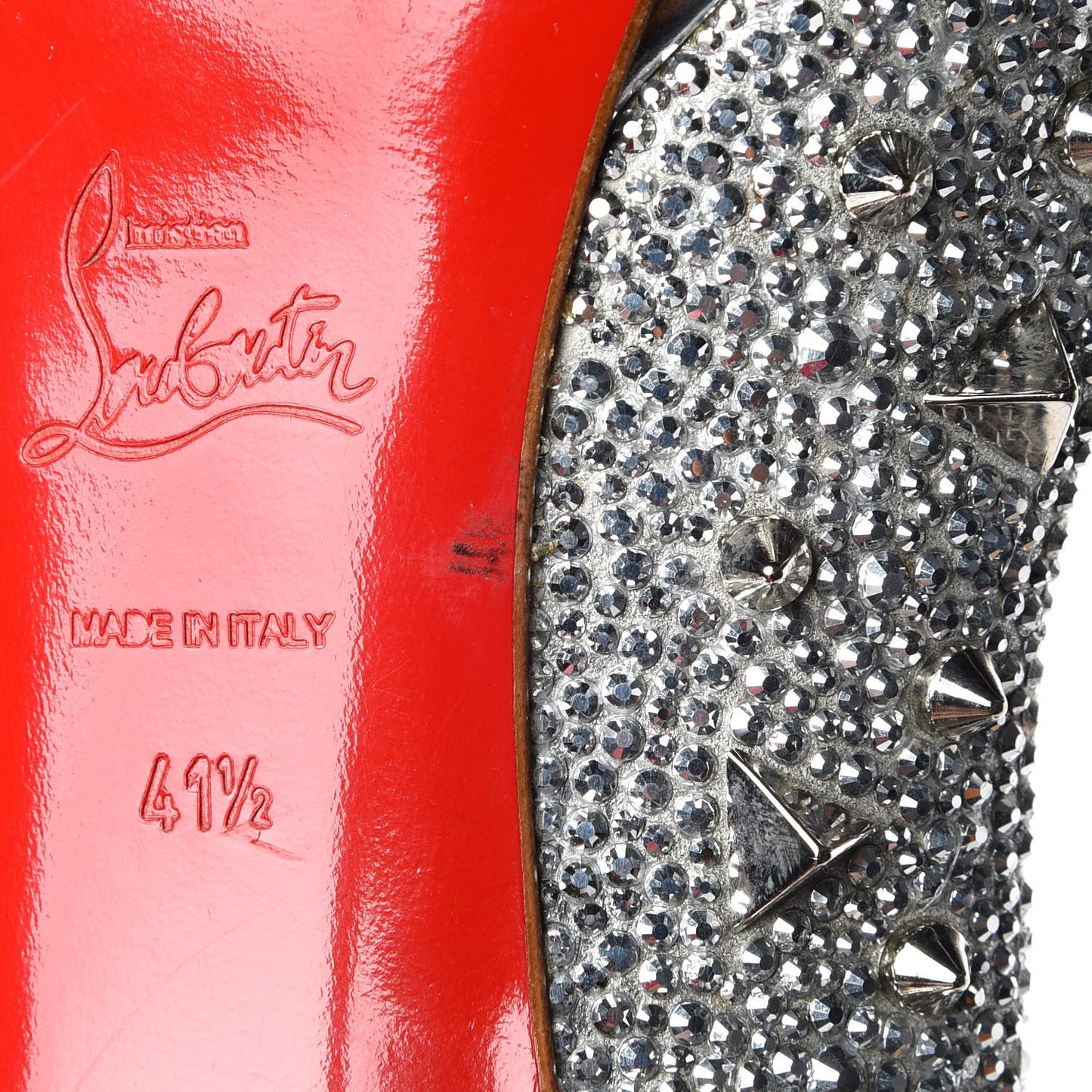 Strass Very Mix 150 Pumps 41.5 Silver