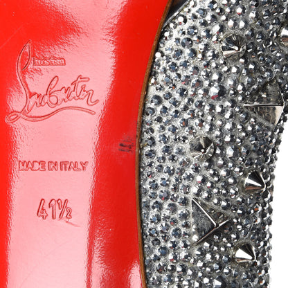 Christian Louboutin Strass Very Mix 150 Pumps 41.5 Silver 10 of 25