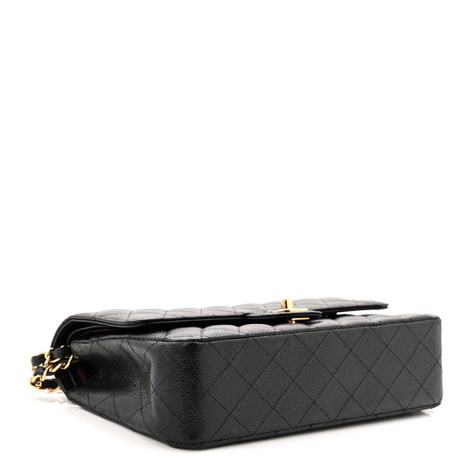 Chanel Caviar Quilted Medium Double Flap Black 4 of 11
