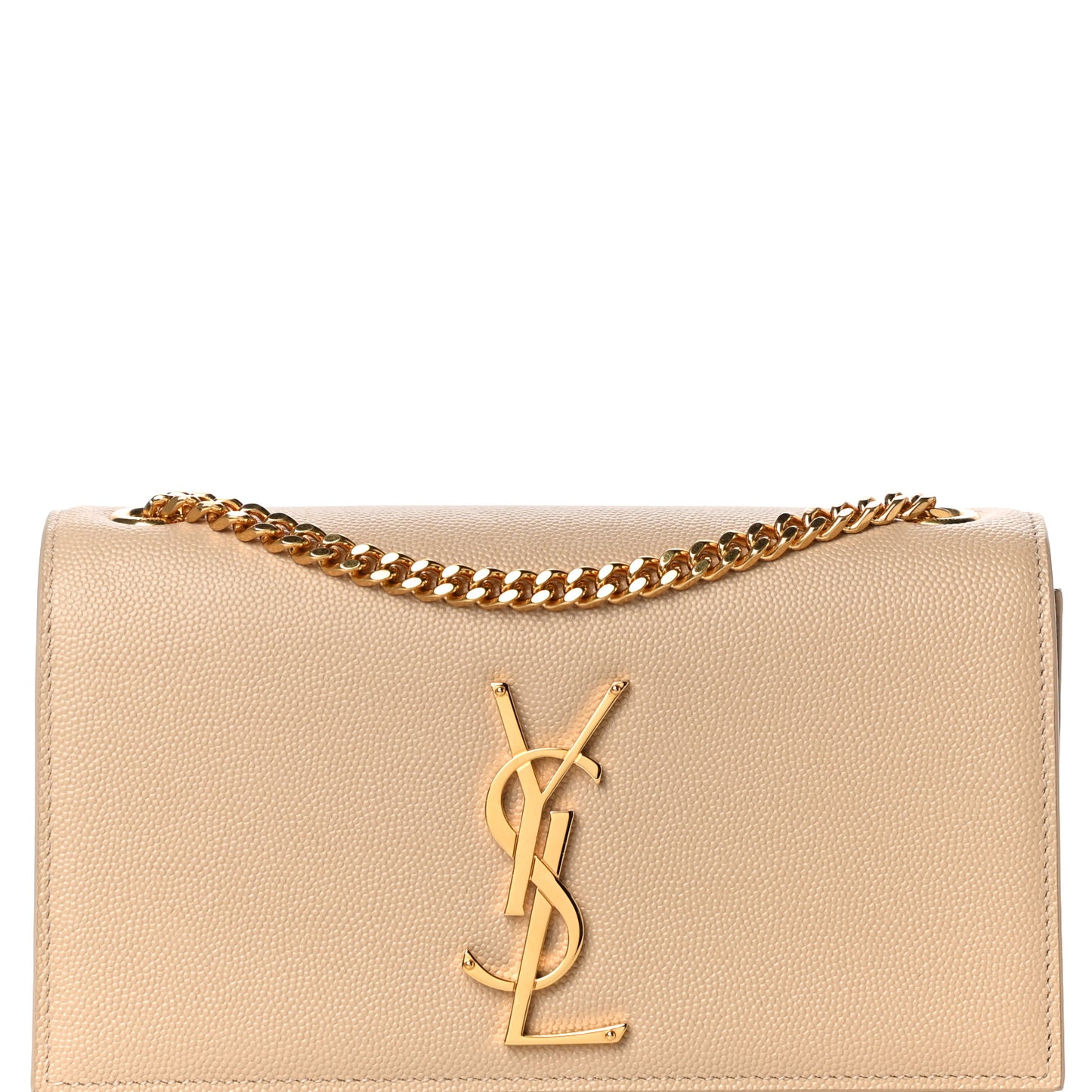 Grain De Poudre Small Monogram Kate Satchel Nude Powder