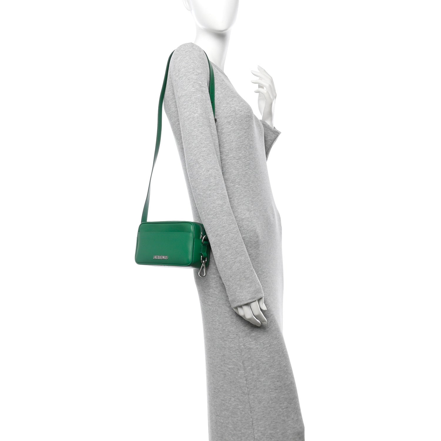 Jacquemus Smooth Calfskin Le Baneto Green 2 of 17