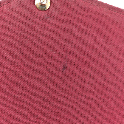 Louis Vuitton Monogram Pochette Felicie Chain Wallet Fuchsia 14 of 16