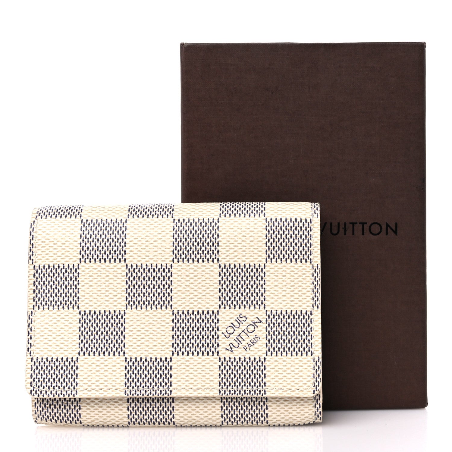 Louis Vuitton Damier Azur Business Card Holder 10 of 10