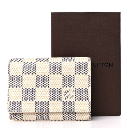 Louis Vuitton Damier Azur Business Card Holder 10 of 10