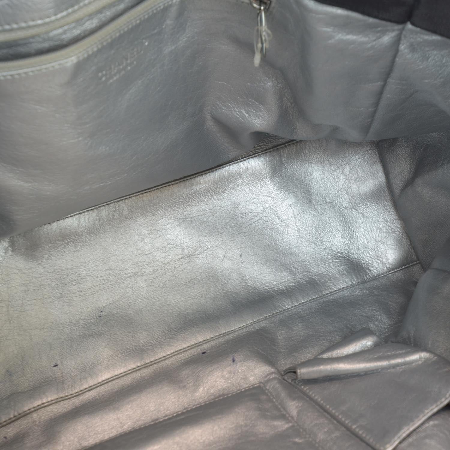 Chanel Leather Large Modern Chain Tote Black 8 of 8