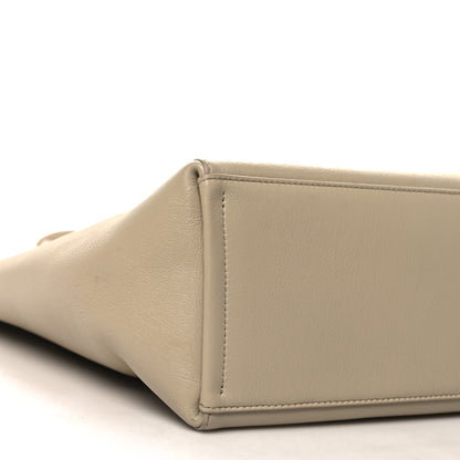 Givenchy Calfskin Voyou Medium North South Tote Natural Beige 8 of 10