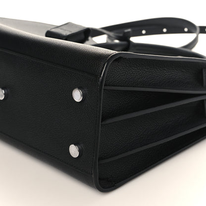 Saint Laurent Grained Calfskin Baby Sac De Jour Black 8 of 10
