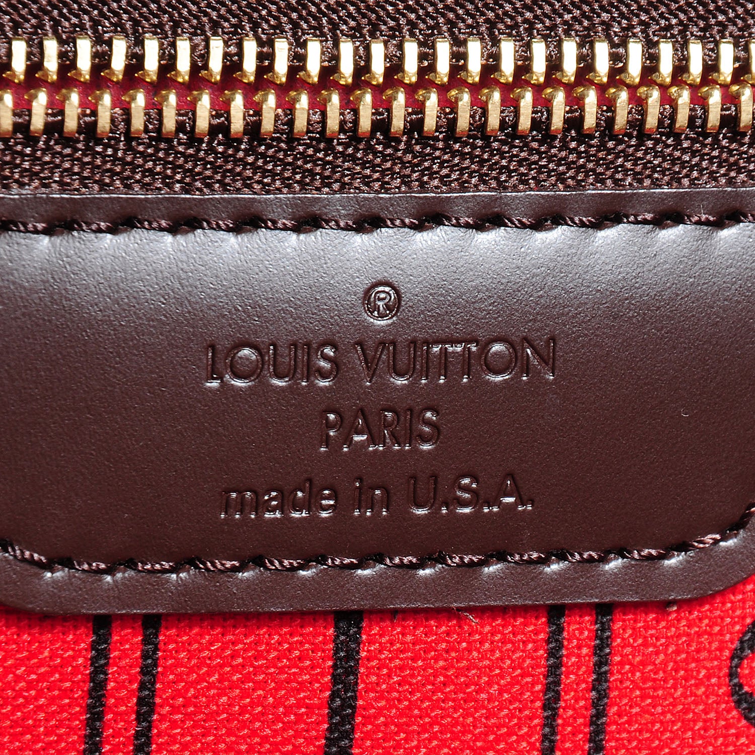 Louis Vuitton Damier Ebene Neverfull GM 6 of 7