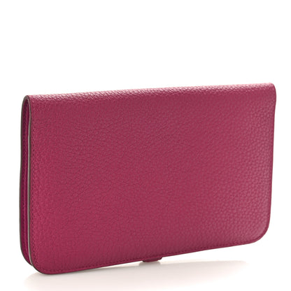 Hermes Togo Dogon Duo Wallet Tosca 4 of 9