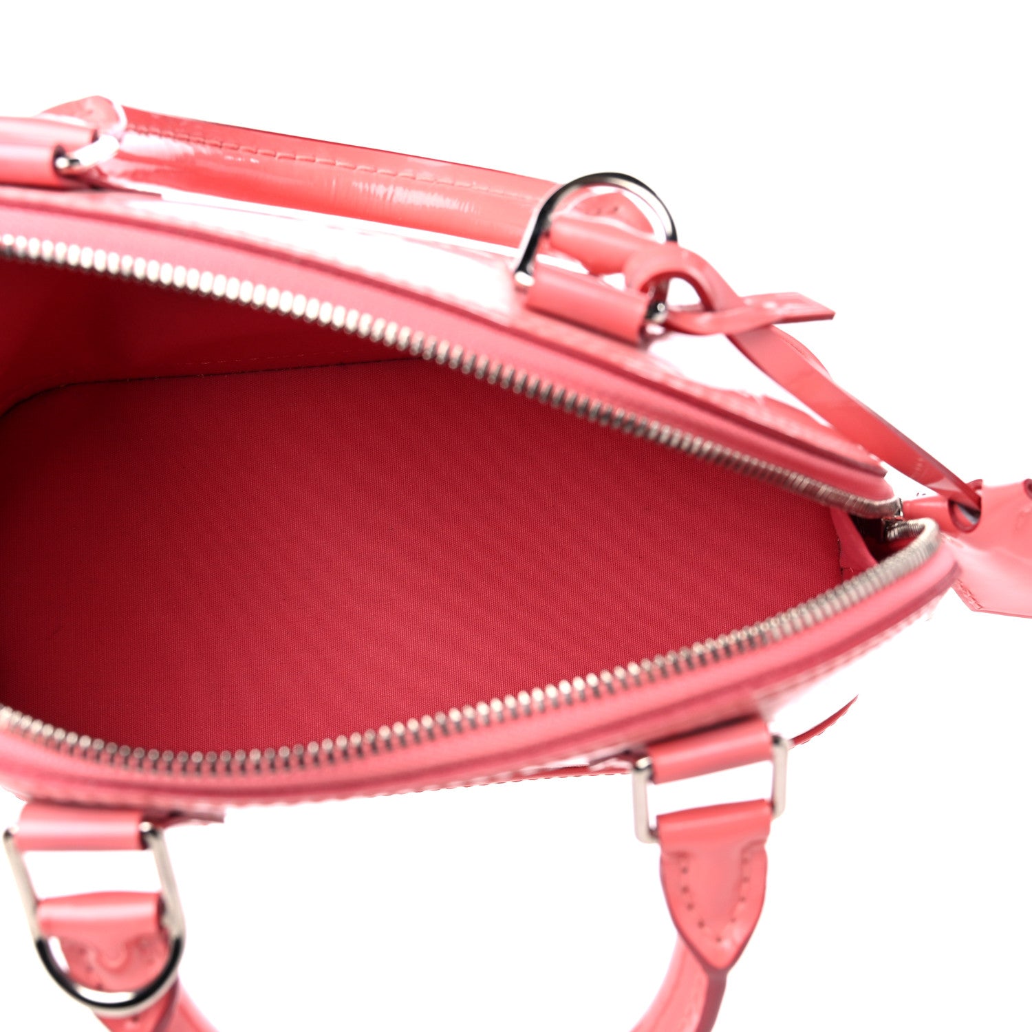 Louis Vuitton Vernis Alma BB Poppy 5 of 12