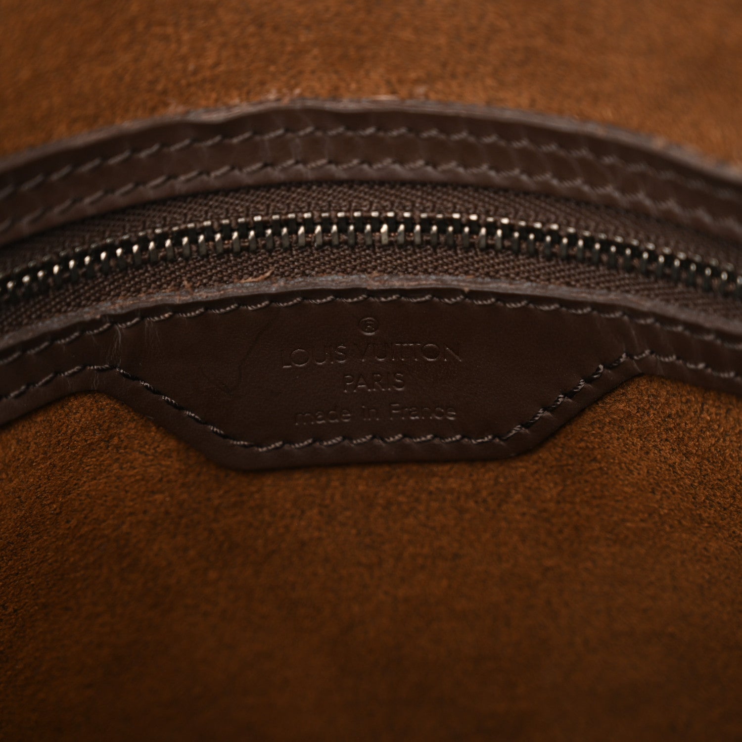 Louis Vuitton Epi Petit Bucket 23 Moka 7 of 11