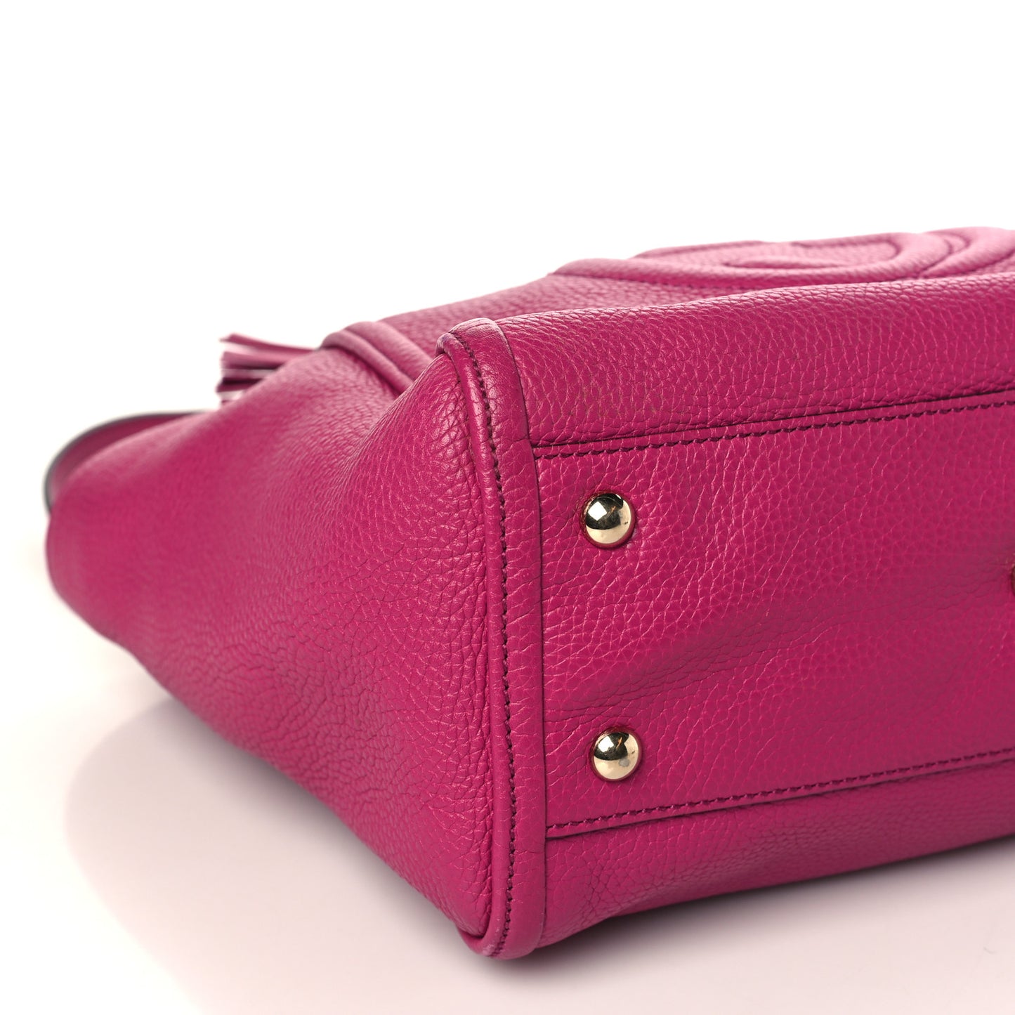 Cellarius Calfskin Small Soho Shoulder Bag Bright Bouganville