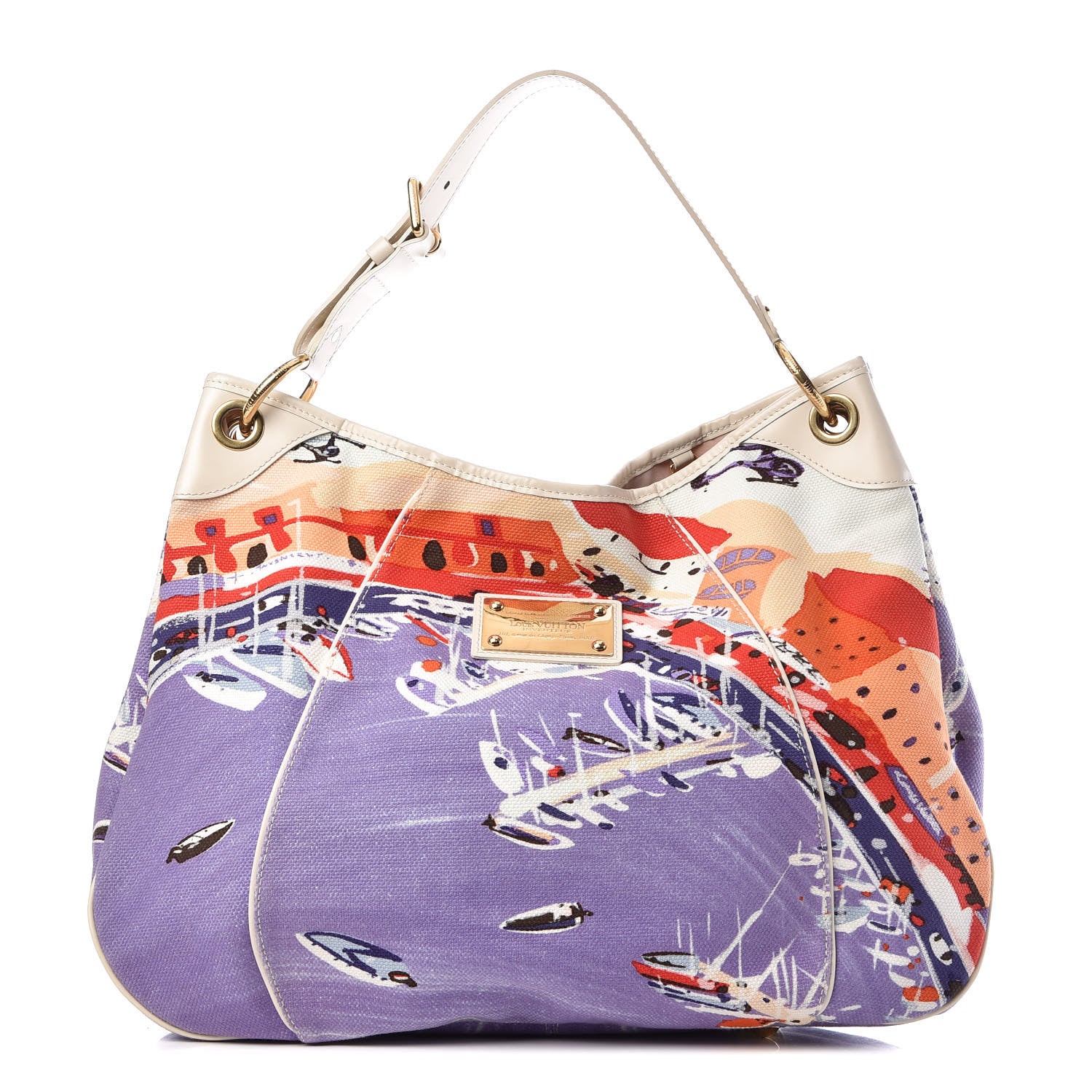 Louis Vuitton Canvas Riviera Cruise Galliera GM 1 of 8