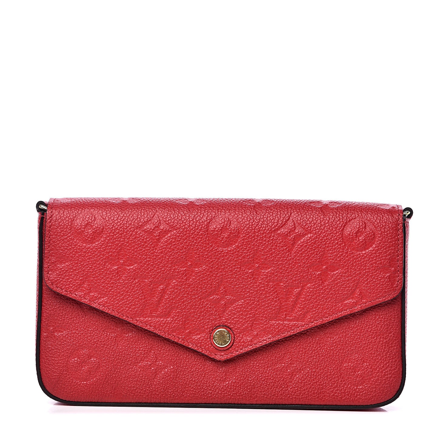 Empreinte Pochette Felicie Chain Wallet Cherry