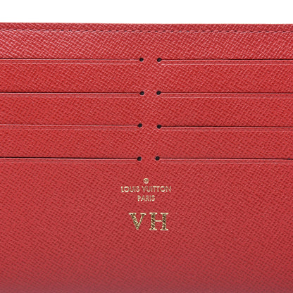 Louis Vuitton Calfskin Felicie Card Holder Insert Cherry 7 of 7