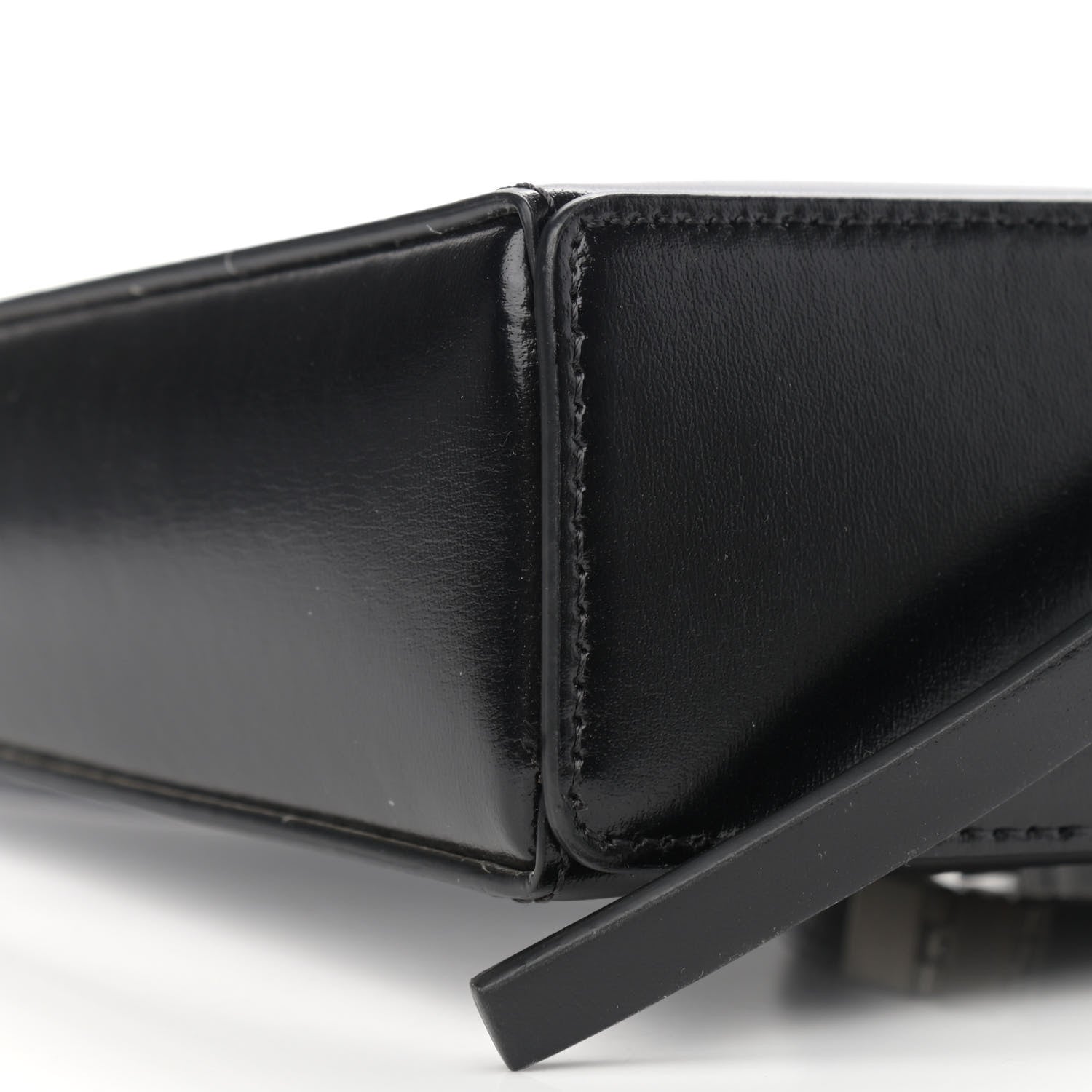 Givenchy Box Calfskin Small Cut Out Shoulder Bag Black 9 of 10