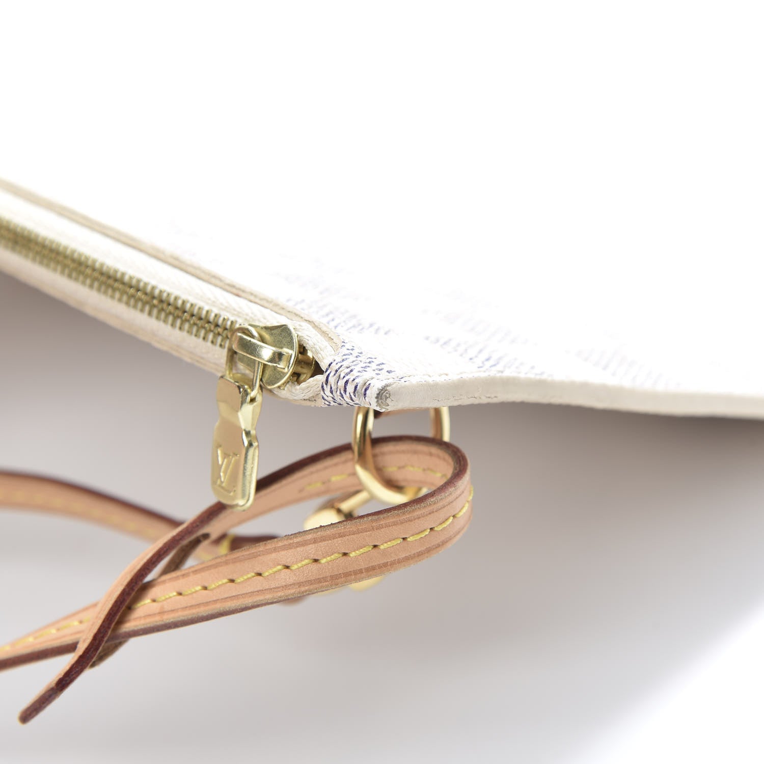 Louis Vuitton Damier Azur Neverfull MM GM Pochette 12 of 14