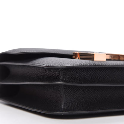 Hermes Epsom Constance 18 Black 7 of 12