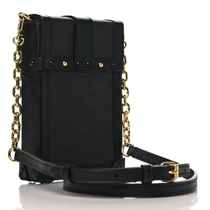 Louis Vuitton Epi Pochette Trunk Verticale Black 3 of 8