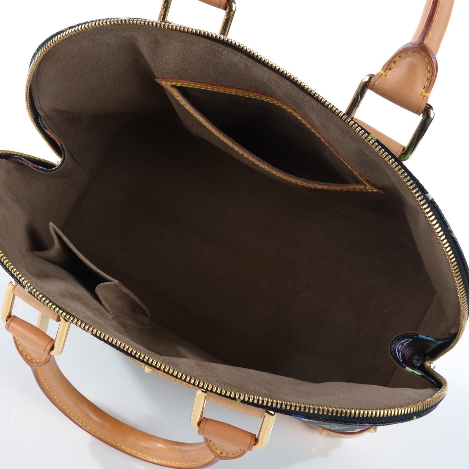 Louis Vuitton Monogram Multicolor Alma Black 5 of 7