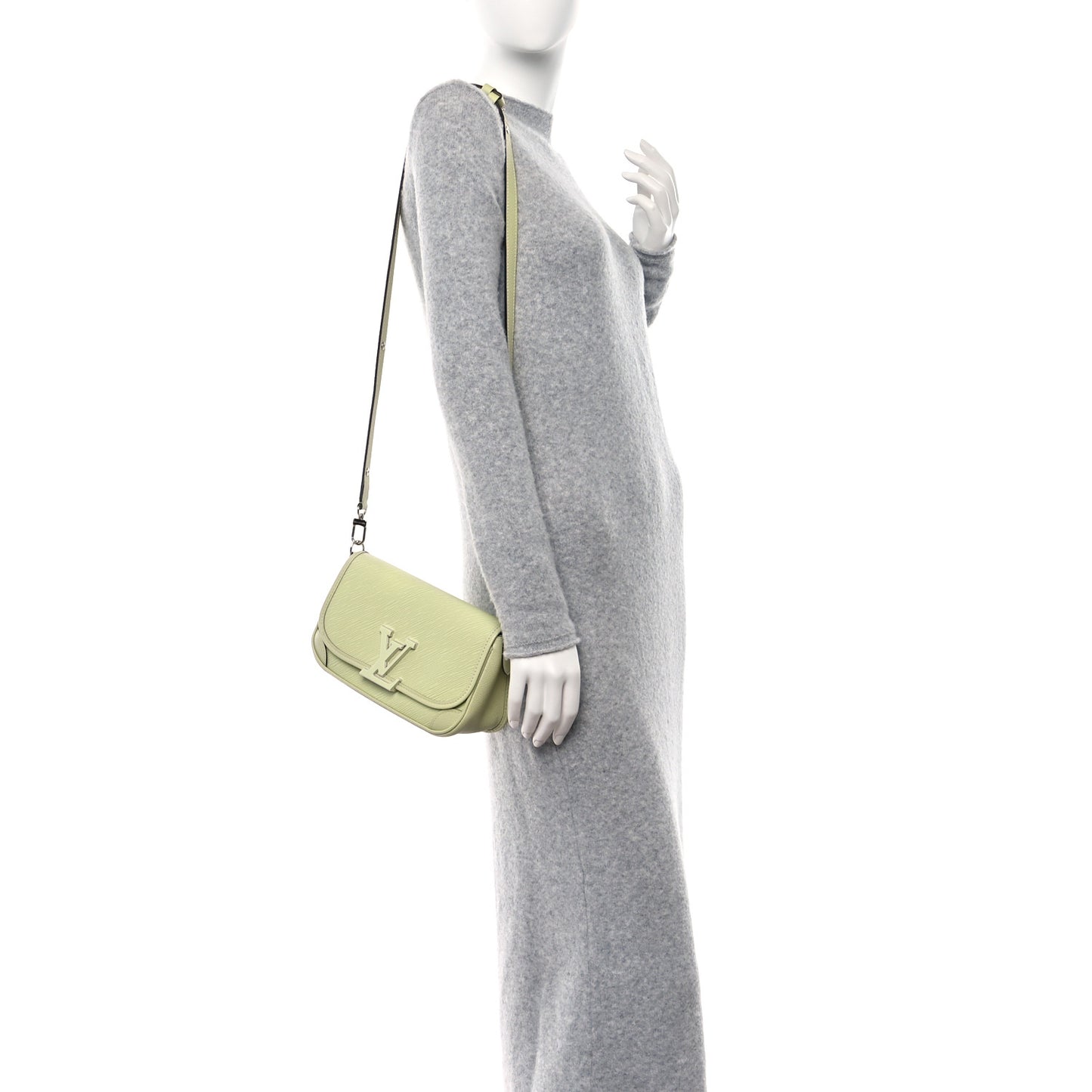 Epi Buci Crossbody Light Green