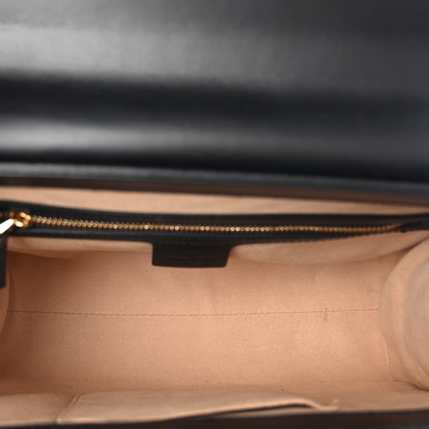 Gucci Guccissima Signature Small Padlock Top Handle Bag Black 5 of 13