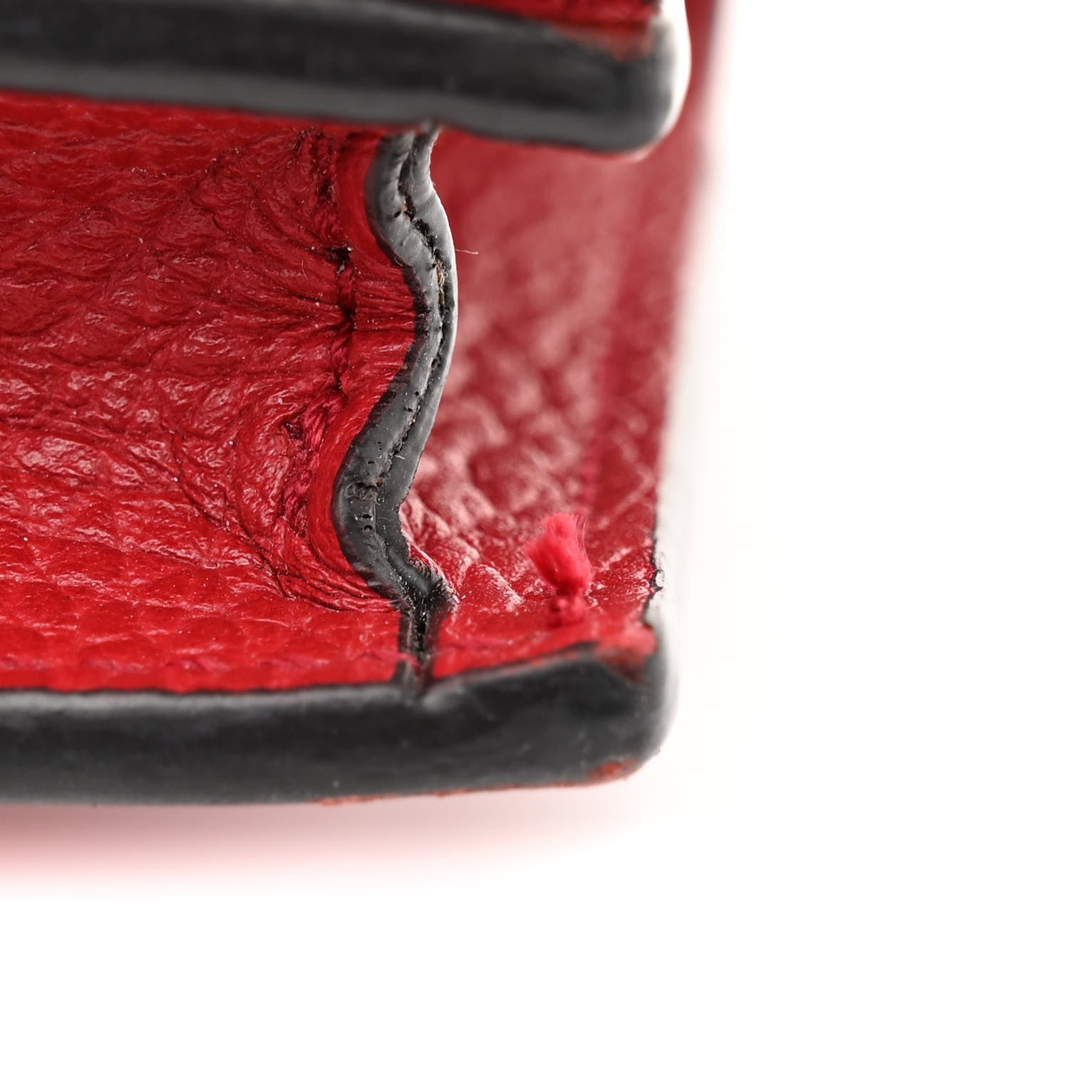 Gucci Dollar Calfskin Medium Betty Chain Wallet Red 13 of 14