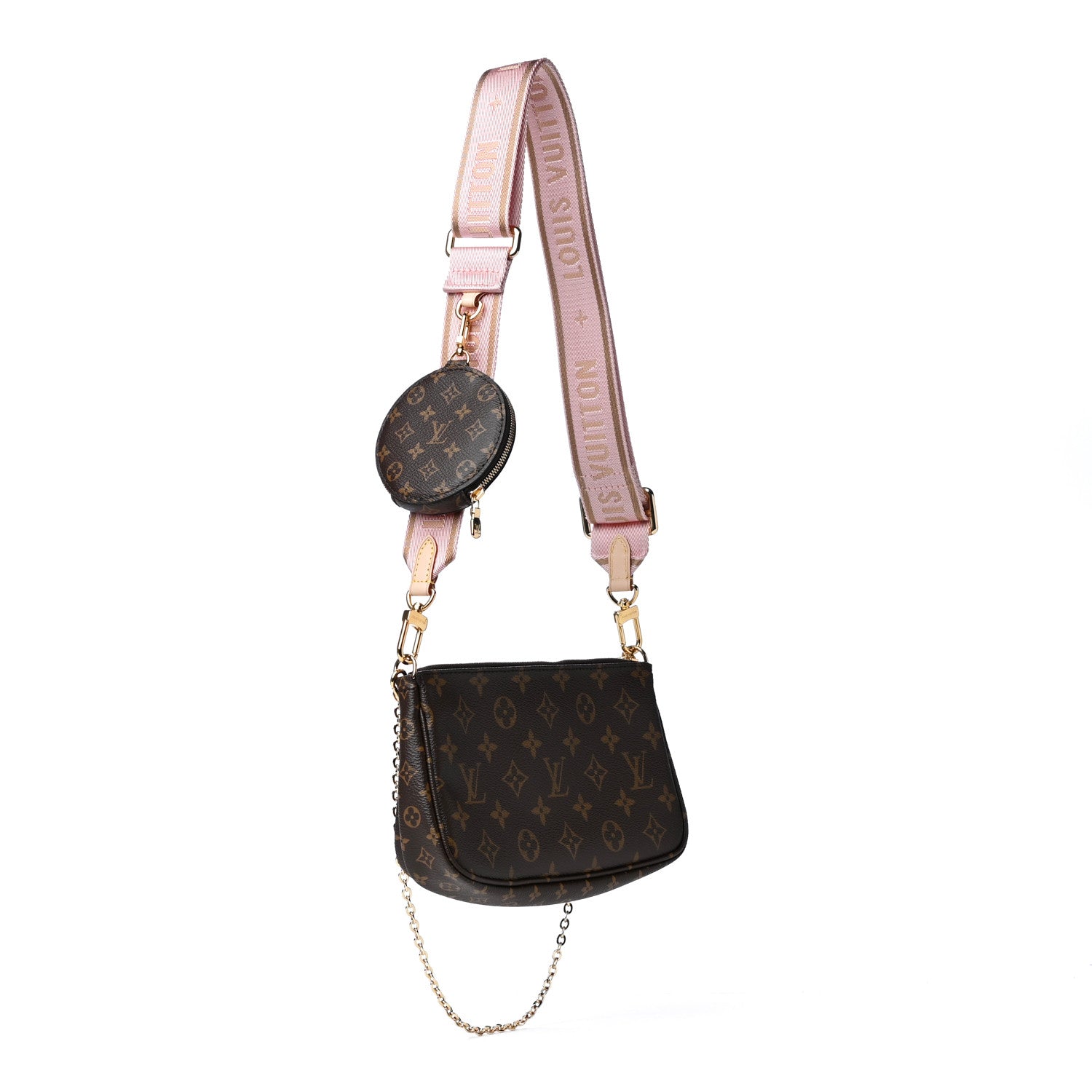 Louis Vuitton Monogram Multi Pochette Accessories Rose Clair 2 of 4