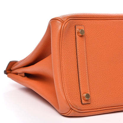 Hermes Togo Birkin 30 Orange 24 of 32