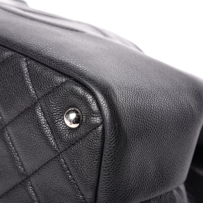Chanel Caviar Quilted Timeless CC Soft Tote Black 11 of 12