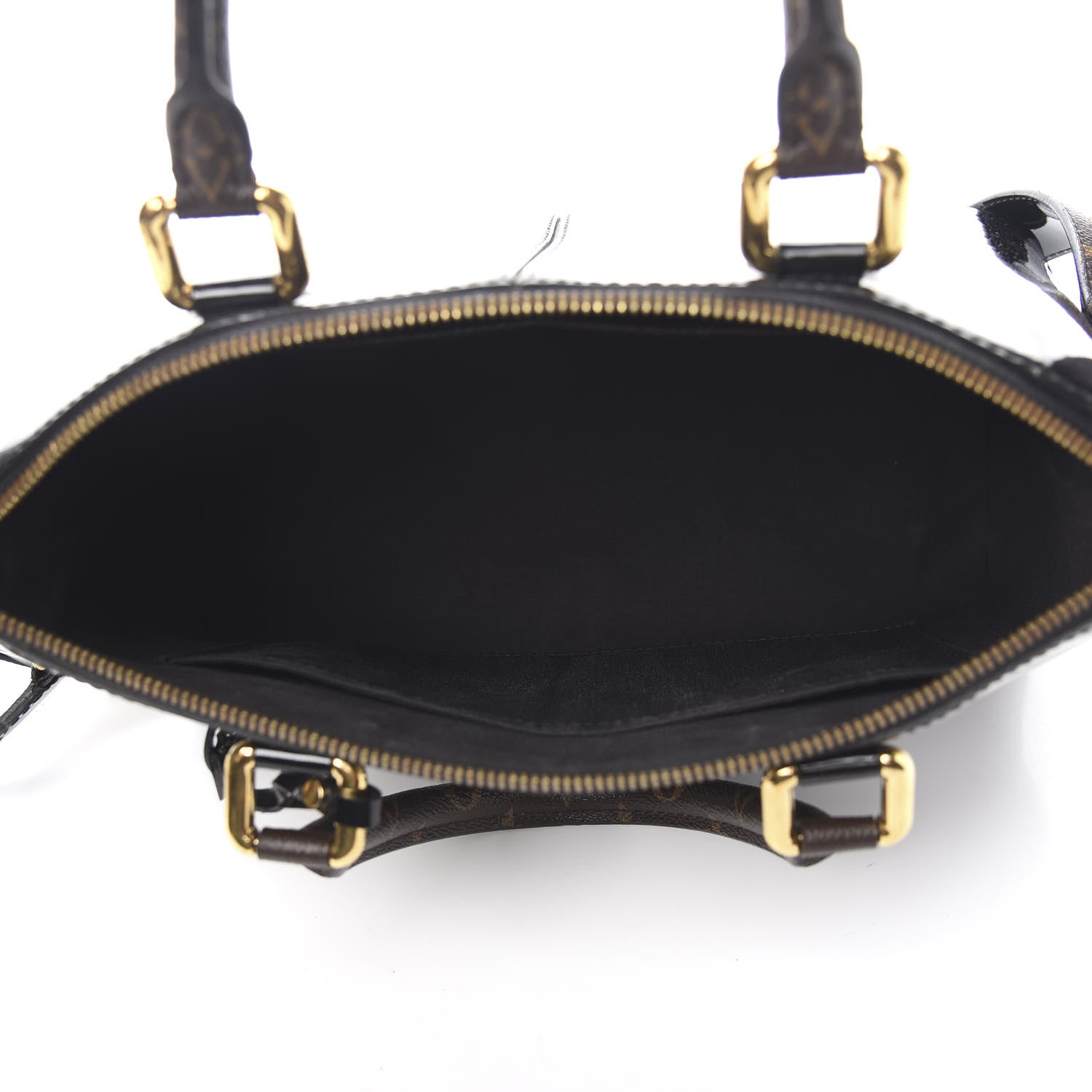 Louis Vuitton Patent Calfskin Miroir Tote Black 4 of 8