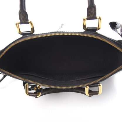 Louis Vuitton Patent Calfskin Miroir Tote Black 4 of 8