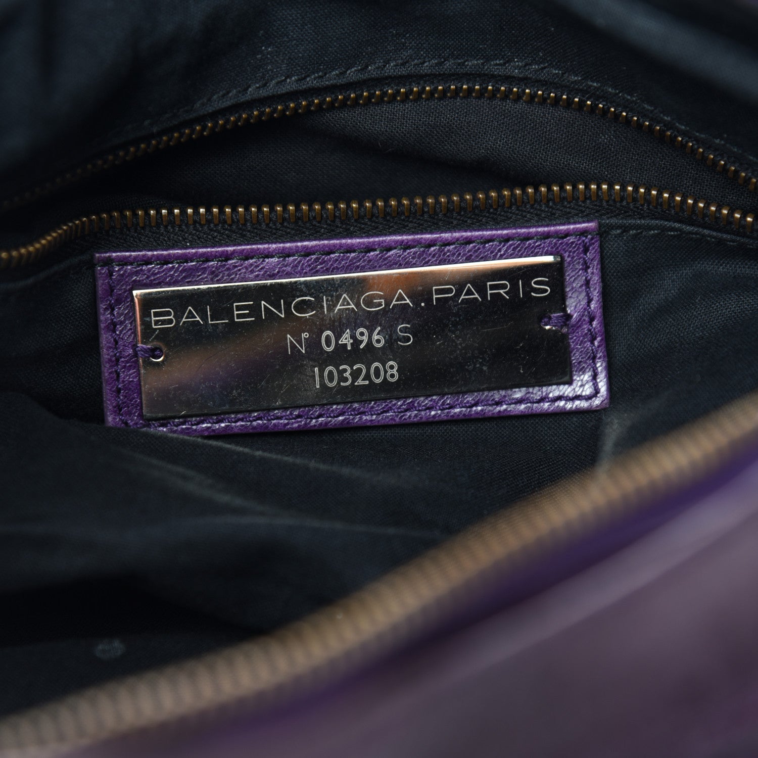 Balenciaga Agneau Classic Hardware First Sapphire 7 of 11