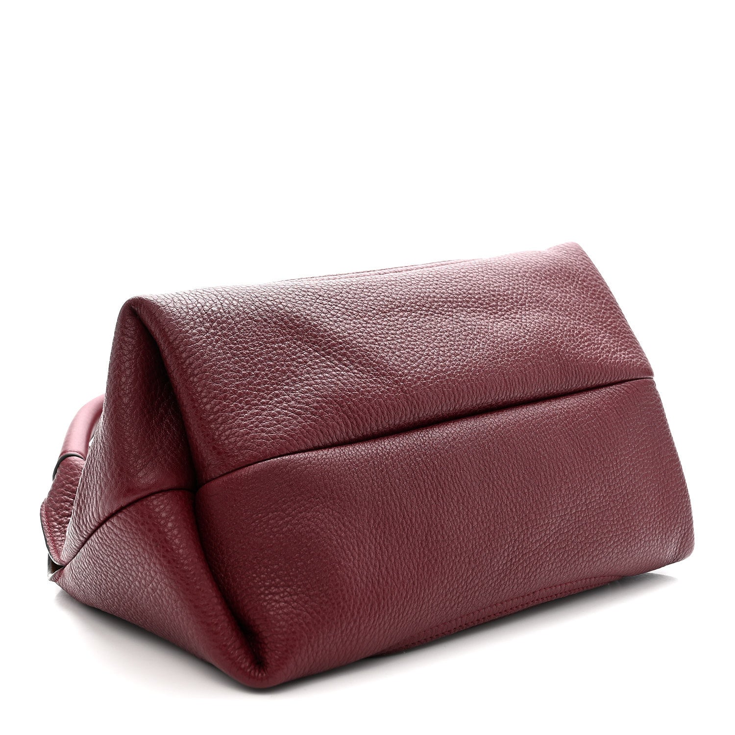 Gucci Grained Calfskin Softbit Medium Shoulder Bag Rosso Ancora 4 of 9