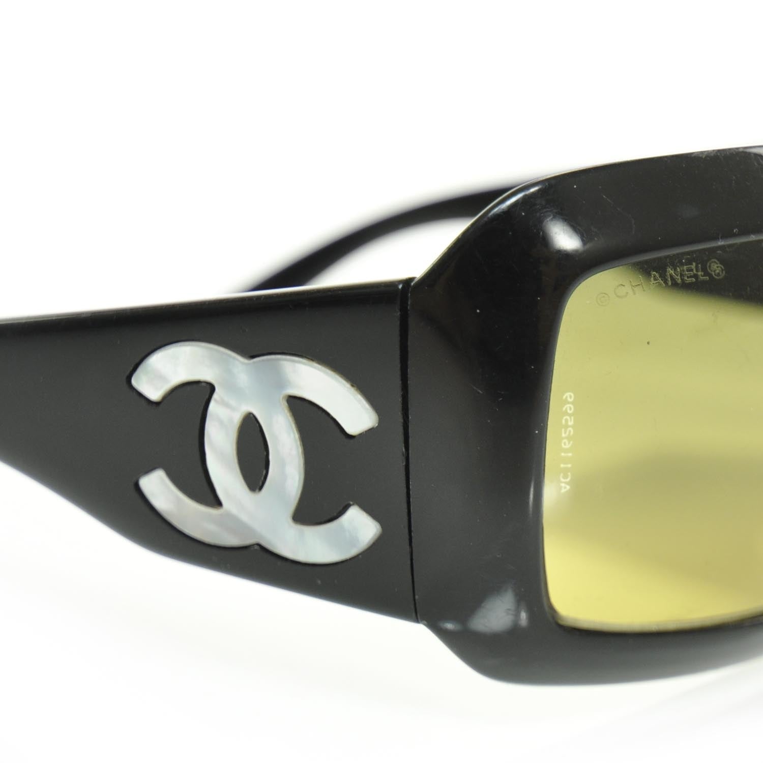 Chanel Mother of Pearl Sunglasses 5076 H Black 6 of 7