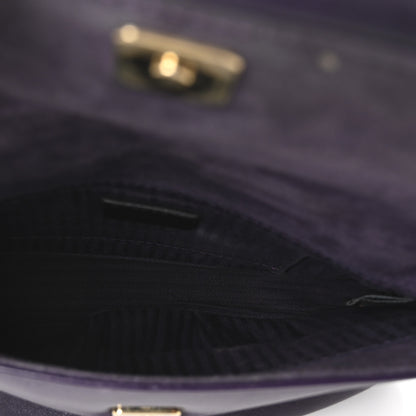 Fendi Nappa Fendista Pouchette Crossbody Ametista 5 of 10