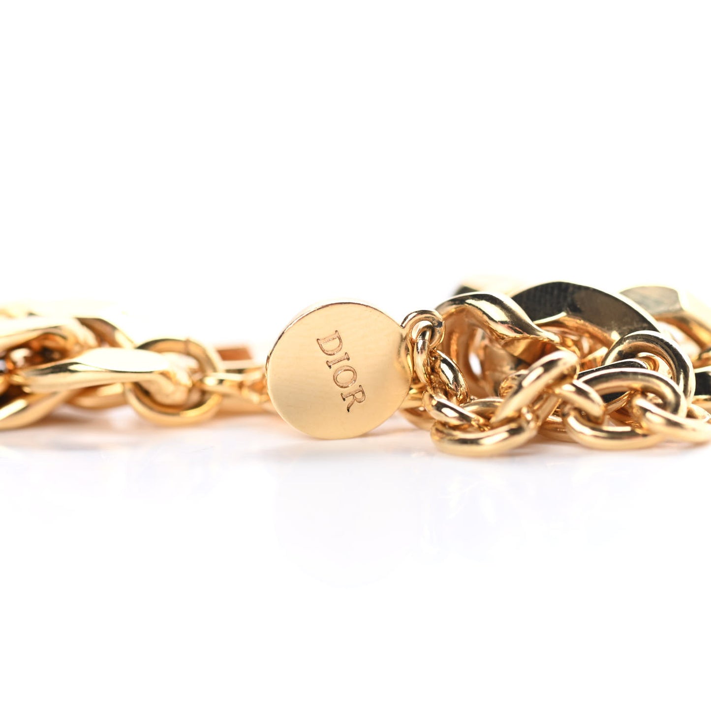 Metal Danseuse Etoile Chain Bracelet Gold